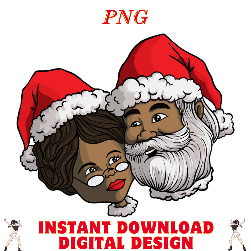 African American Santa Black Mrs Claus African American 0