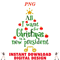 All I Want For Christmas Is A New President Xmas Tree 0