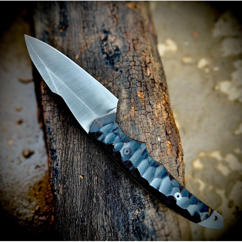 SCK11 Custom Handmade 440C Steel Fighter Hunting Knife With Micarta Sheath Handle And Leather Sheat 0