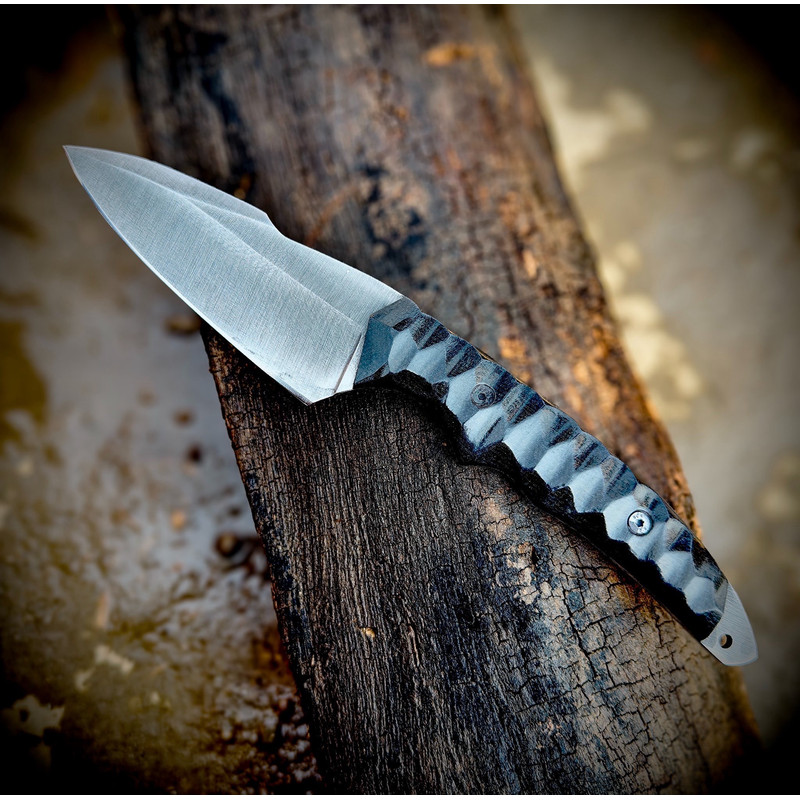 SCK11 Custom Handmade 440C Steel Fighter Hunting Knife With Micarta Sheath Handle And Leather Sheat 1