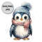 Cute Baby Penguin SVG PNG JPG Adorable Digital Design For Crafts Sublimation Projects 0
