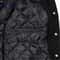 Varsity Letterman Baseball Bomber Style College Jacket Wool Body Solid Black Cowhide Leather Sleeve 6