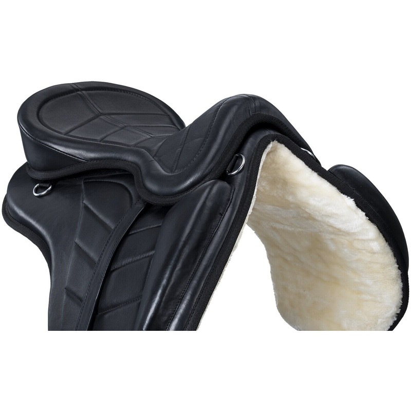 Horse Riding Saddle  Cow Leather Treeless Classic 2