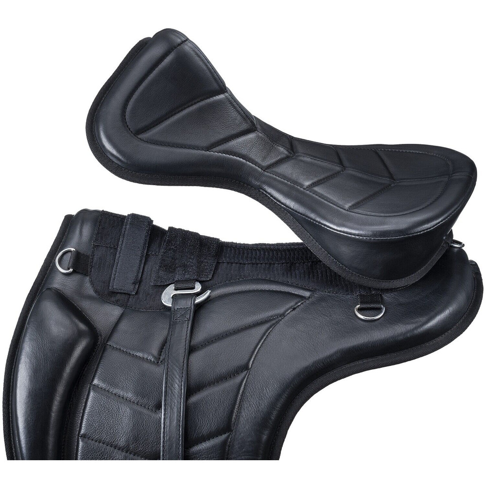 Horse Riding Saddle  Cow Leather Treeless Classic 4