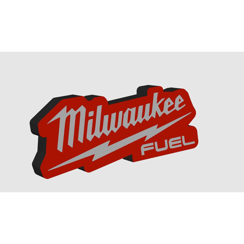 Milwaukee Tools Light Box 3D Printed LED Lamp Neon Sign For Man Cave Game Room Decor Display 1