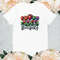 Bright Floral Graphic TShirt Colorful Bloom Boldly Tee Unique Flower Shirt Artistic Nature Print Sp 6