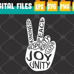 unity day 2023 svg, anti bullying peace sign end bullying orange svg, eps, png, dxf, digital download