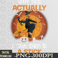 why yes actually i can drive a stick funny witch halloween svg, eps, png, dxf, digital download