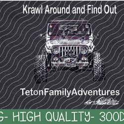 krawl around and find out png digital download