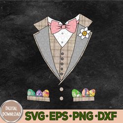 Tuxedo Pink Bow Tie Easter Day Svg, Eps, Png, Dxf