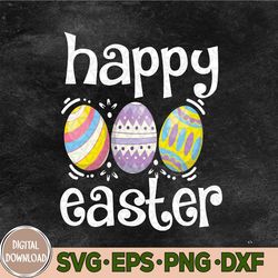 Happy Easter Eggs Easter Day Svg, Eps, Png, Dxf
