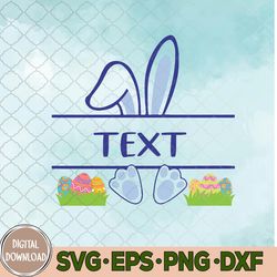 Easter Bunny Custom Name Svg, Happy Easter Day Svg, Easter Bunny Svg, Digital Download