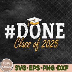 Class Of 2025 Svg, Graduation Gifts For Him Family