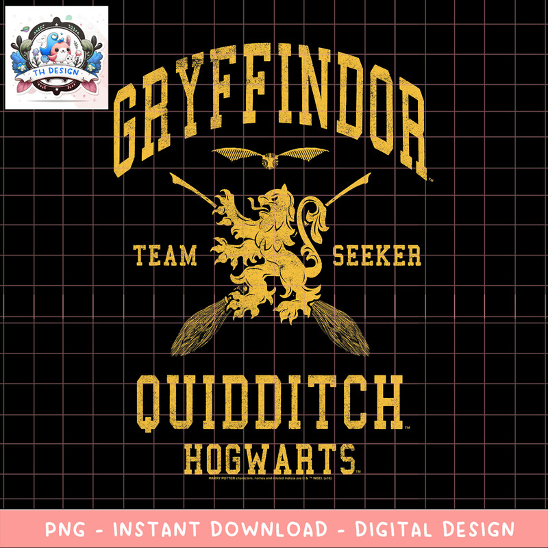 Deathly Hallows Gryffindor Team Seeker Jersey PNG Download copy.png
