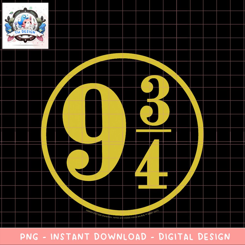 Harry Potter 9 34 Logo PNG Download copy.png