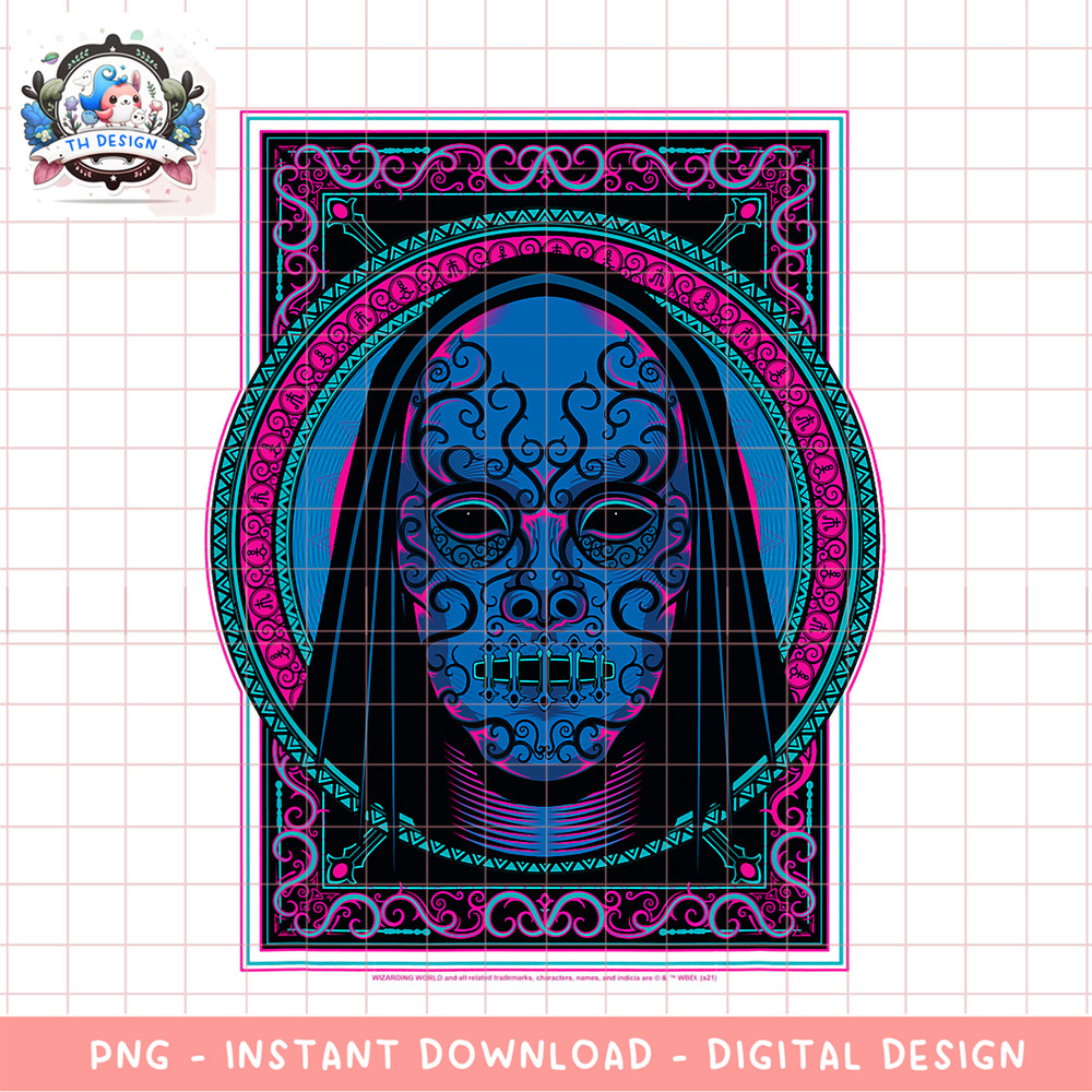 Harry Potter Bellatrix Death Eater Mask PNG Download copy.png