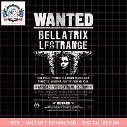 harry potter bellatrix lestrange wanted poster white text png download copy