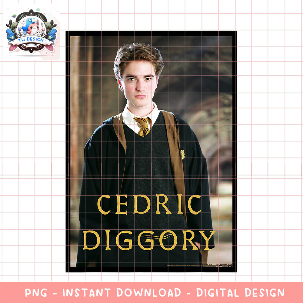 Harry Potter Cedric Diggory Framed Photo PNG Download copy.png