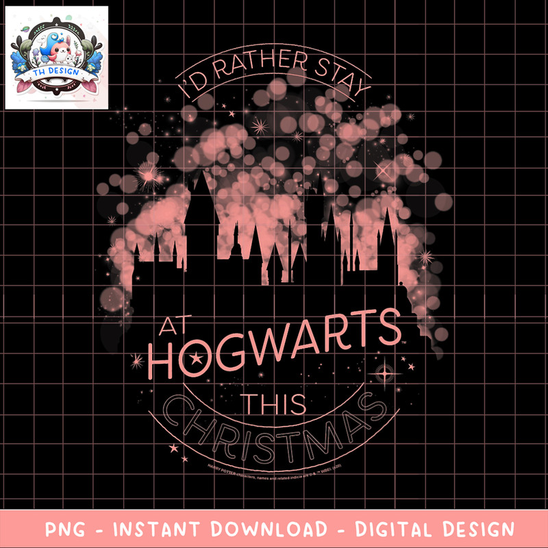 Harry Potter Christmas I_d Rather Stay At Hogwarts PNG Download copy.png