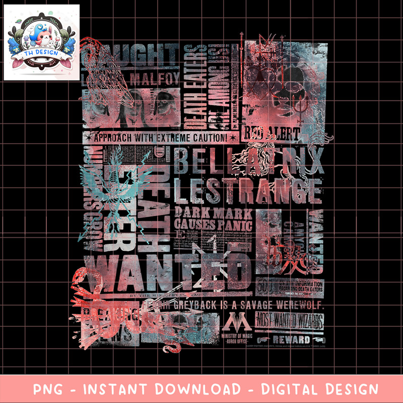 Harry Potter Death Eaters Most Wanted News Clippings PNG Download copy.png