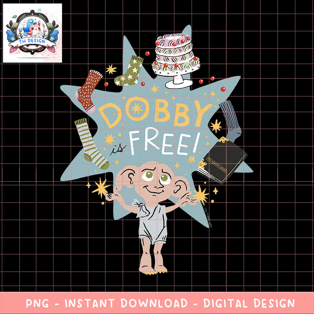 Harry Potter Deathly Hallows 2 Dobby Is Free Sketch PNG Download copy.png