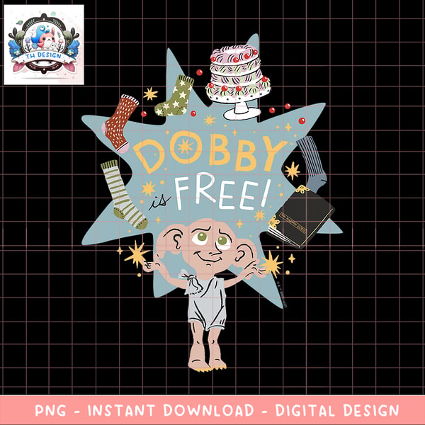 Harry Potter Deathly Hallows 2 Dobby Is Free Sketch PNG Down | Inspire ...