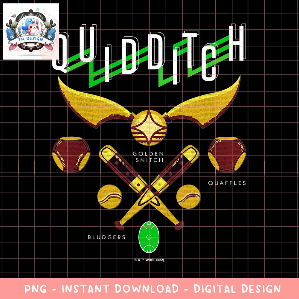 Harry Potter Deathly Hallows 2 Golden Quidditch Poster PNG Download copy.png