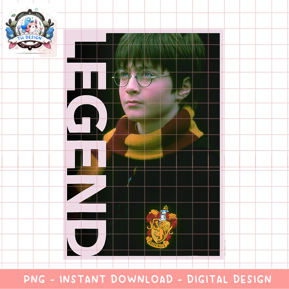 Harry Potter Deathly Hallows 2 Harry Legend Poster PNG Download copy.png