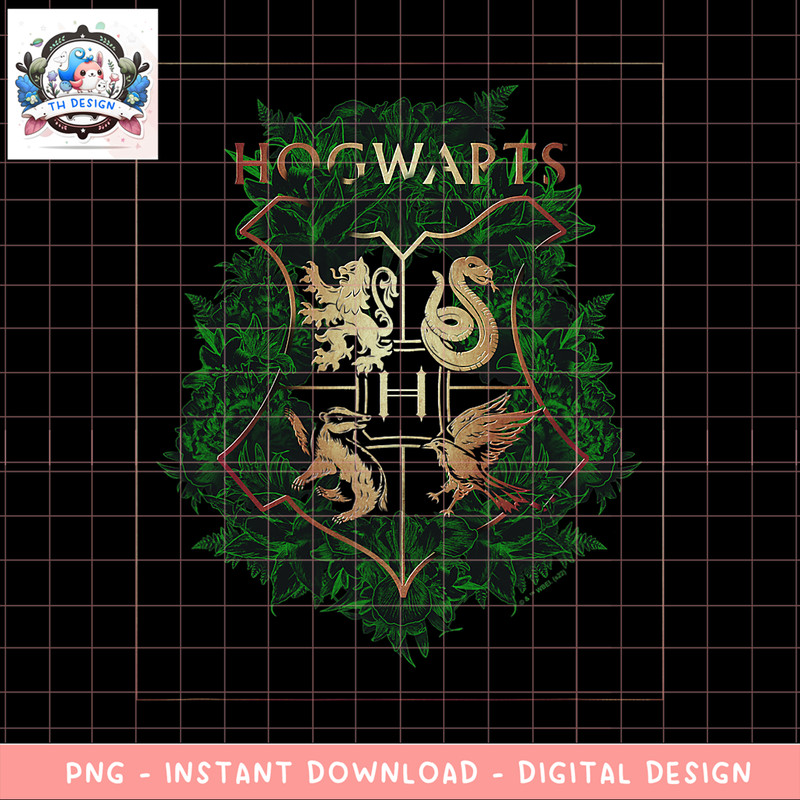 Harry Potter Deathly Hallows 2 Hogwarts Bronze Crest PNG Download copy.png