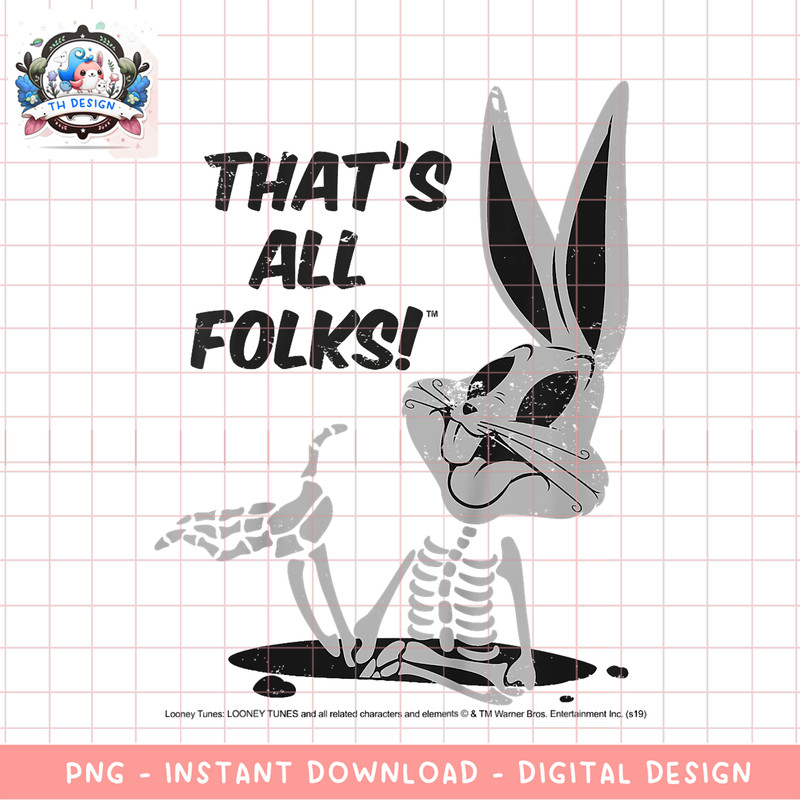 Kids Looney Tunes Bugs Bunny That_s All Folks PNG Download copy.png