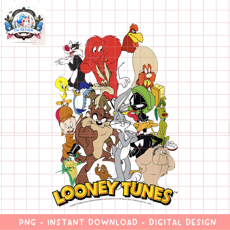 Kids Looney Tunes Character Stack Logo PNG Download copy.png