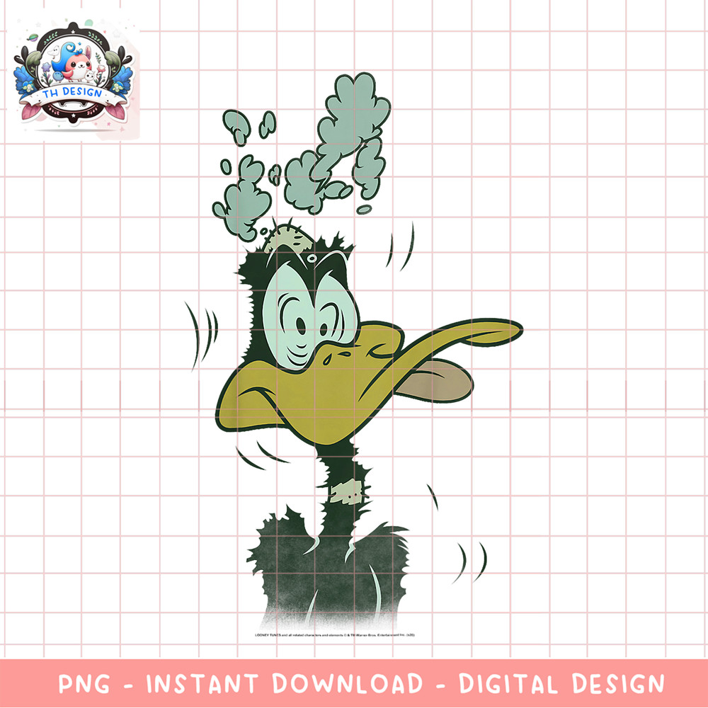 Kids Looney Tunes Daffy Duck Explosion Portrait PNG Download copy.png