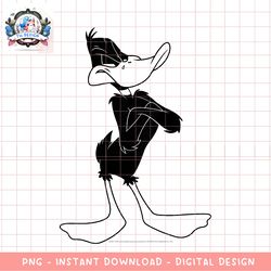 kids looney tunes daffy duck not amused portrait png download copy