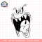 Kids Looney Tunes Gossamer Big Face PNG Download copy.png
