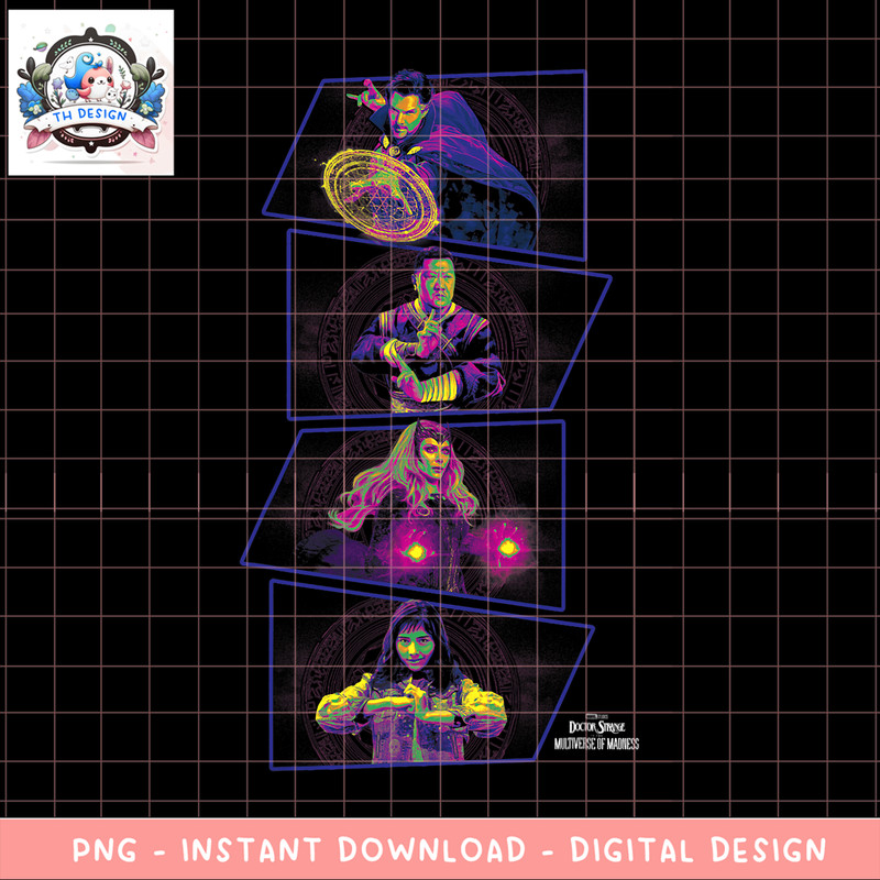 Marvel Doctor Strange In The Multiverse Of Madness Panels png, digital download, instant.pngMarvel Doctor Strange In The Multiverse Of Madness Panels png, digit