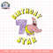 Nickelodeon SpongeBob SquarePants Patrick Star 7th Birthday png, digital download, instant .png