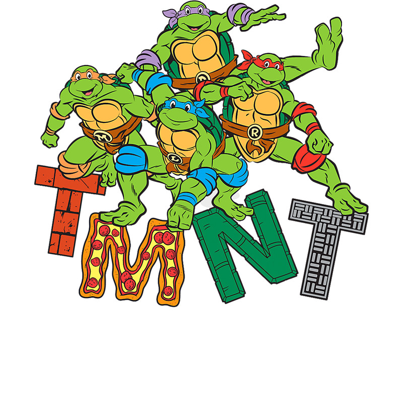 Ninja Turtles Balancing On Top Of TMNT Font png, digital download, instant.pngNinja Turtles Balancing On Top Of TMNT Font png, digital download, instant.png