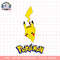 Pokemon Pikachu Quick Attack Official Logo png, digital download, instant .png