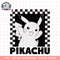 Pokemon Pikachu Checkers png, digital download, instant .png