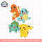 Pokemon Pikachu What A Fun Group png, digital download, instant .png