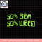 SpongeBob SquarePants 50 Sea 50 Weed png, digital download, instant .png