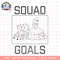SpongeBob SquarePants BFFS Squad Goals png, digital download, instant .png