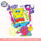 Spongebob Squarepants Born To Shred! png, digital download, instant .png