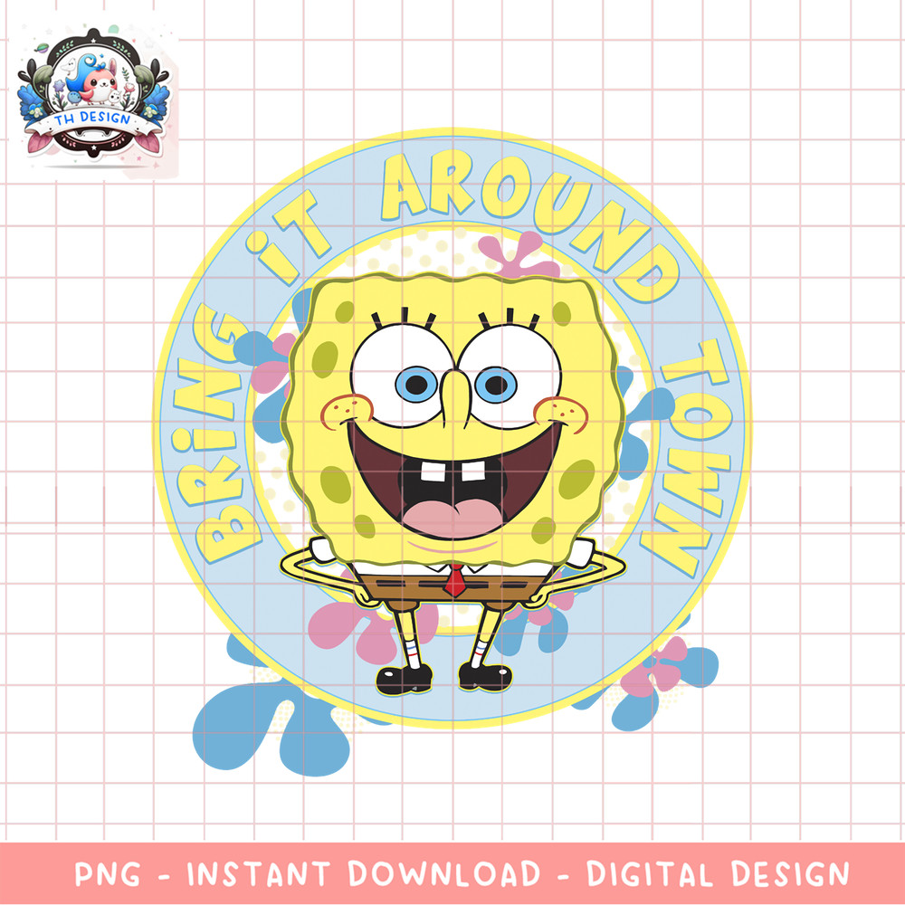 SpongeBob SquarePants Bring It Around Town Sweatshirt .png