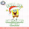 Spongebob Squarepants Full Of Christmas Cheer Holiday png, digital download, instant .png