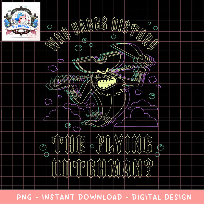 SpongeBob SquarePants Halloween The Flying Dutchman png, digital download, instant .png