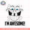Spongebob SquarePants I_m Awesome Smile png, digital download, instant .png