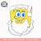 Spongebob SquarePants Large Santa Clause Christmas png, digital download, instant .png