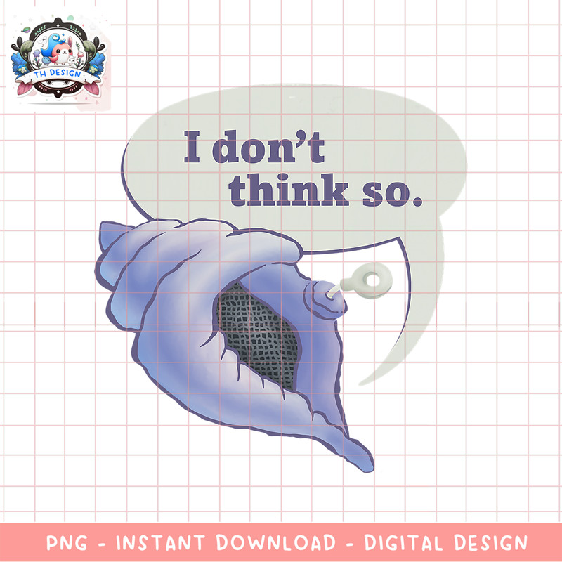 SpongeBob SquarePants Magic Conch I Don_t Think So png, digital download, instant .png