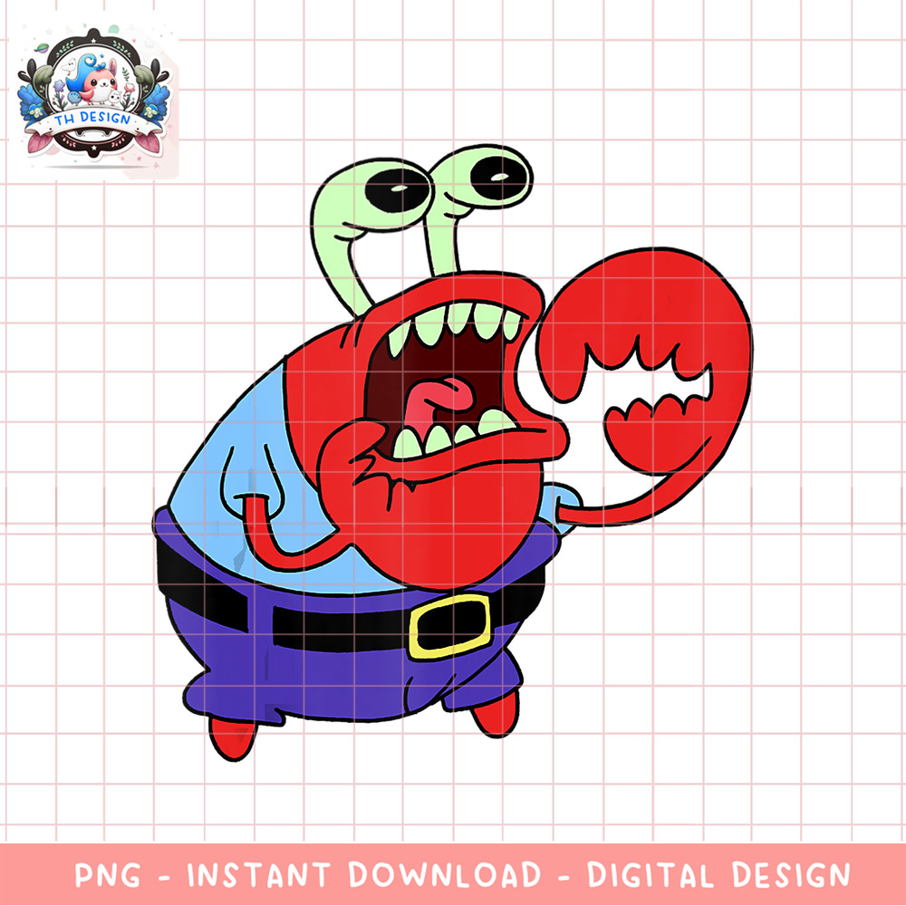 SpongeBob SquarePants Mr. Krabs Meme Tank Top .png